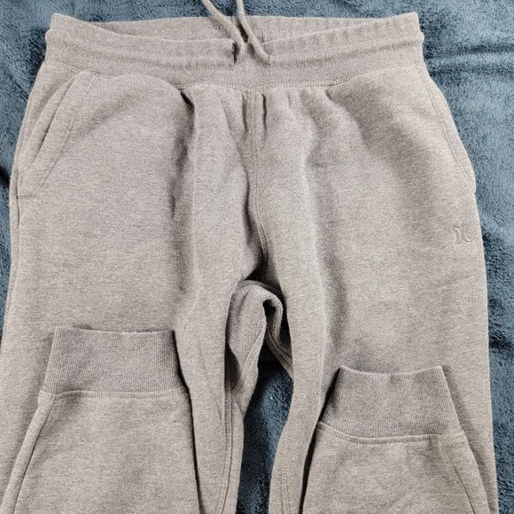 Hurley Adults Large Gray Sweatpants Joggers Athletic Comfort Warm Athleisure - Picture 3 of 10